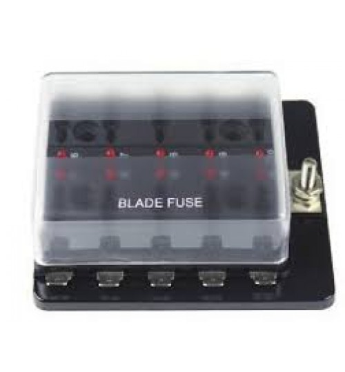 LED Blade Fuse Box FB10LED